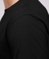 Sporto Men's Round Neck Cotton Rich, Solid Colour T-shirt Pack of 2