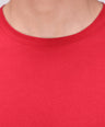 Sporto Men's Round Neck Cotton Rich, Solid Colour T-shirt Pack of 2