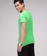 Men's Cotton Rich Solid T-Shirt/ Track Pant Sets-2PC
