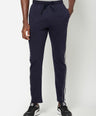 Sporto Men's Jersey Knit Navy Track pant