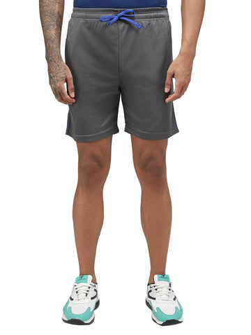 Sporto Men's Gym Athletic Bermuda Shorts - Grey