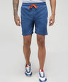 Sporto Men's Gym Athletic Bermuda Shorts - Bunker Blue