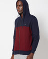 Sporto Men's Zippered Hoodie Jacket - Navy
