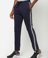 Sporto Men's Jersey Knit Navy Track pant
