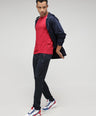 Sporto Men's Fast Dry Navy Athletic Track Pant