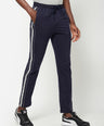 Sporto Men's Jersey Knit Navy Track pant