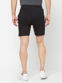 Sporto Men's Solid Lounge Shorts - Blue