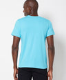 Sporto Men's Round Neck Fluid Tee - Ocean Weave