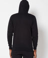 Sporto Men's Zippered Hoodie Jacket - Black