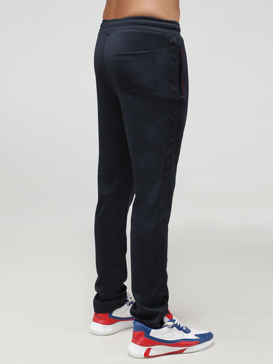 Sporto Men's Fast Dry Navy Athletic Track Pant