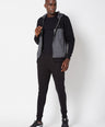 Sporto Men's Zippered Hoodie Jacket - Black