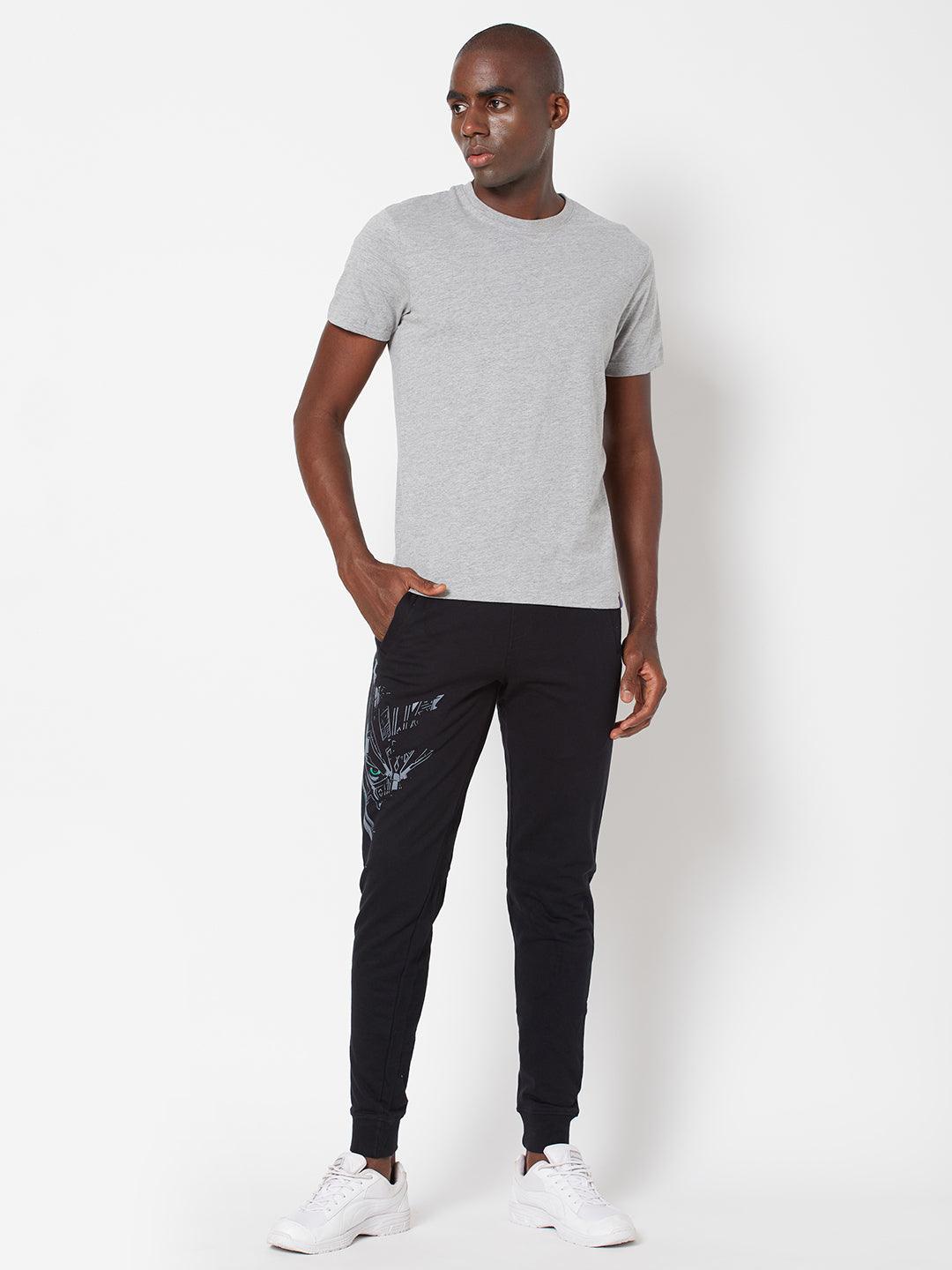 Sporto Men's Round Neck Cotton Rich, Solid Colour T-shirt Pack of 2