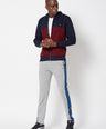 Sporto Men's Zippered Hoodie Jacket - Navy