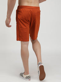 Sporto Men's Cotton Bermuda Shorts - Brown