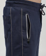 Sporto Men's Cotton Bermuda Shorts - Mood Indigo