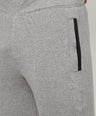 Sporto Men's Terry Knit Grey Melange Track pant