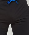 Sporto Men's Solid Lounge Shorts - Blue