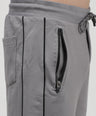 Sporto Men's Cotton Bermuda Shorts - Silver