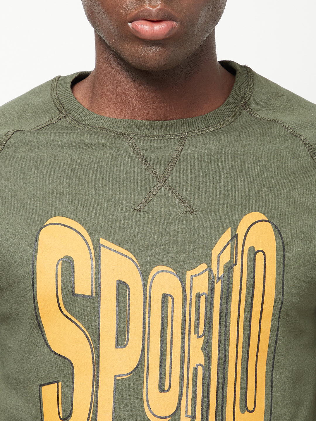 Sporto Men's Sweatshirt Olive