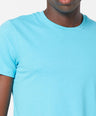 Sporto Men's Round Neck Fluid Tee - Ocean Weave
