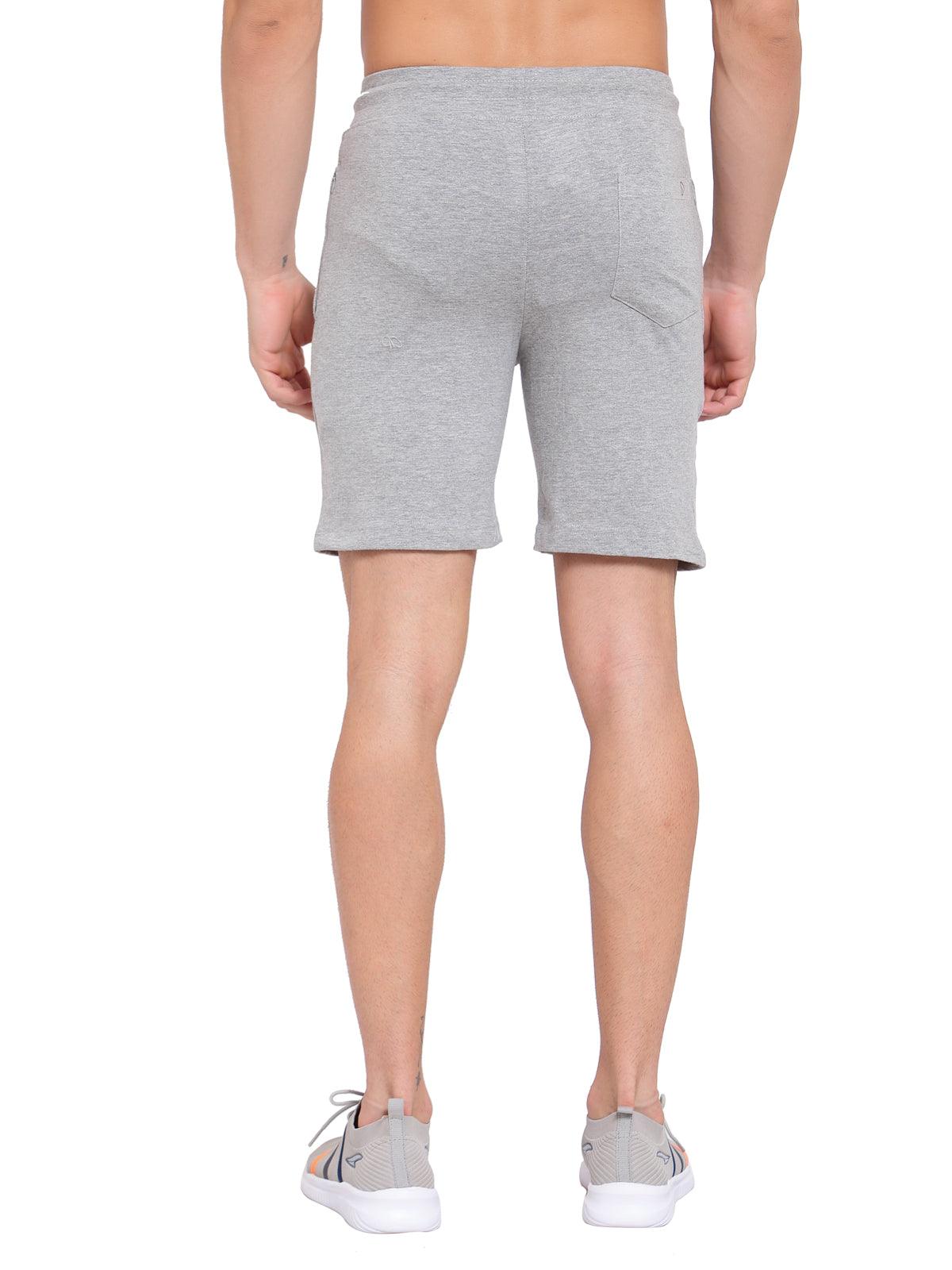 Sporto Men's Spiderman lounge Shorts - Grey Melange