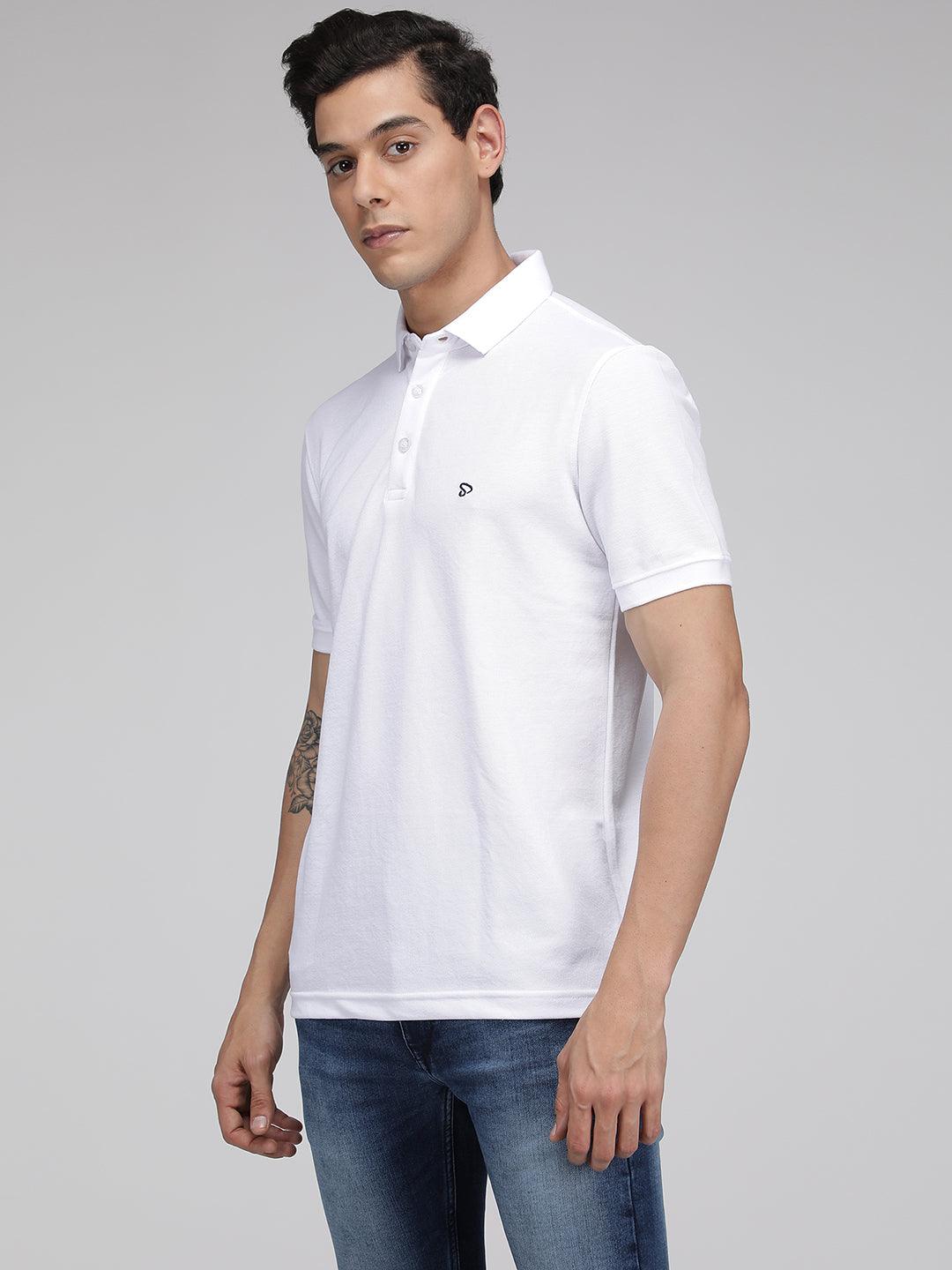 Sporto Men's Polo T-shirt - Pack of 2 [Red & White]