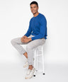 Sporto Men's Solid Sweatshirts