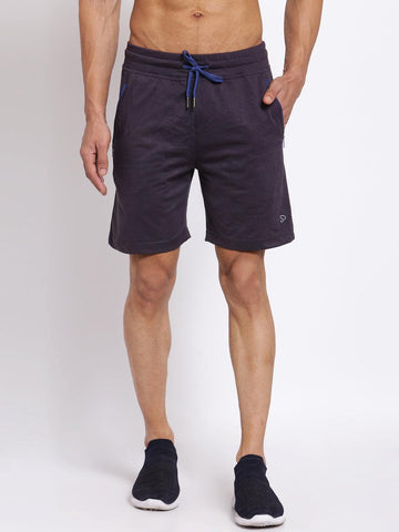 Sporto Men's Solid Lounge Shorts - Charcoal