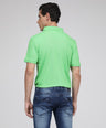 Sporto Men's Solid Polo T-Shirt -Tender Green
