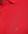 Sporto Men's Polo T-shirt - Pack of 2 [Red & White]