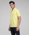 Sporto Men's Solid Polo T-Shirt - Yellow