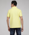 Sporto Men's Solid Polo T-Shirt - Yellow