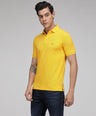 Sporto Men's Solid Polo T-Shirt Gd Yellow