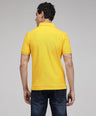 Sporto Men's Solid Polo T-Shirt Gd Yellow