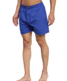 Sporto Men's Printed Boxer Shorts with Zipper - Royal Blue
