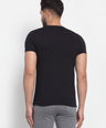 Sporto Men's Spider man Print T-Shirt - Black