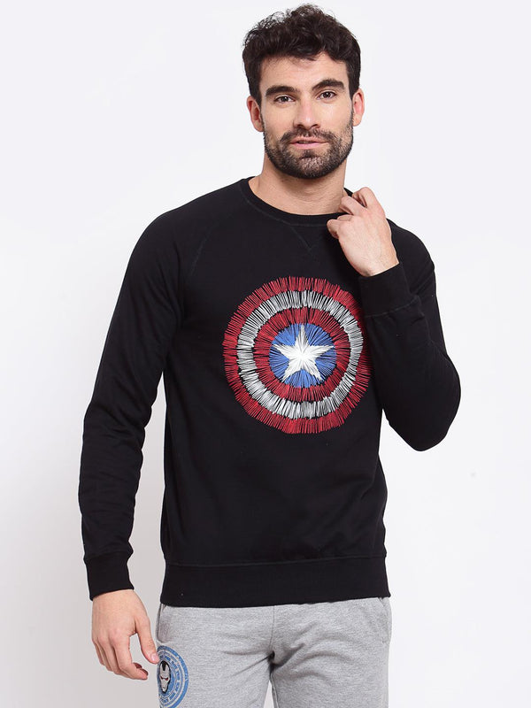 Sporto Men's Sweat Shirts Black