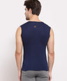 Men's Sleeveless Gym Vest Set of 2 (Red & Navy)