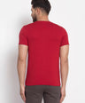 Sporto Men's Iron man Printed T-Shirt - Red