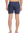 Sporto Men's Printed Boxer Shorts with Zipper -Navy