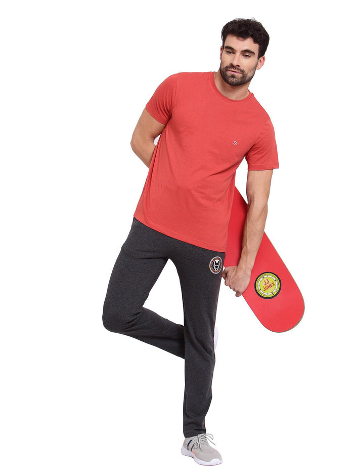 Sporto Men's Anthra Melange Marvel Superhero Track pant