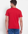 Sporto Men's Iron man Printed T-Shirt - Red