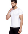 Sporto Men's Athletic Jersey Quick Dry T-Shirt - White