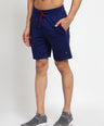 Sporto Men's Solid Lounge Shorts - Insignia Blue