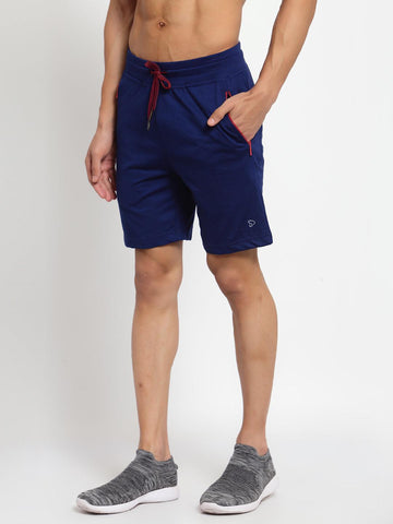 Sporto Men's Solid Lounge Shorts - Insignia Blue - Sporto by Macho
