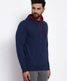 Sporto Men's Hoodie Sweatshirt Blue/Black Inj.