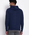 Sporto Men's Hoodie Sweatshirt Blue/Black Inj.