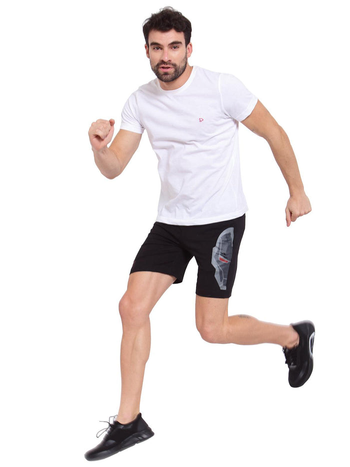 Sporto Men's Ironman lounge Shorts - Black