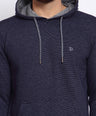 Sporto Men's Hoodie Sweatshirt Navy With Jaspe