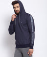 Sporto Men's Hoodie Sweatshirt Navy With Jaspe